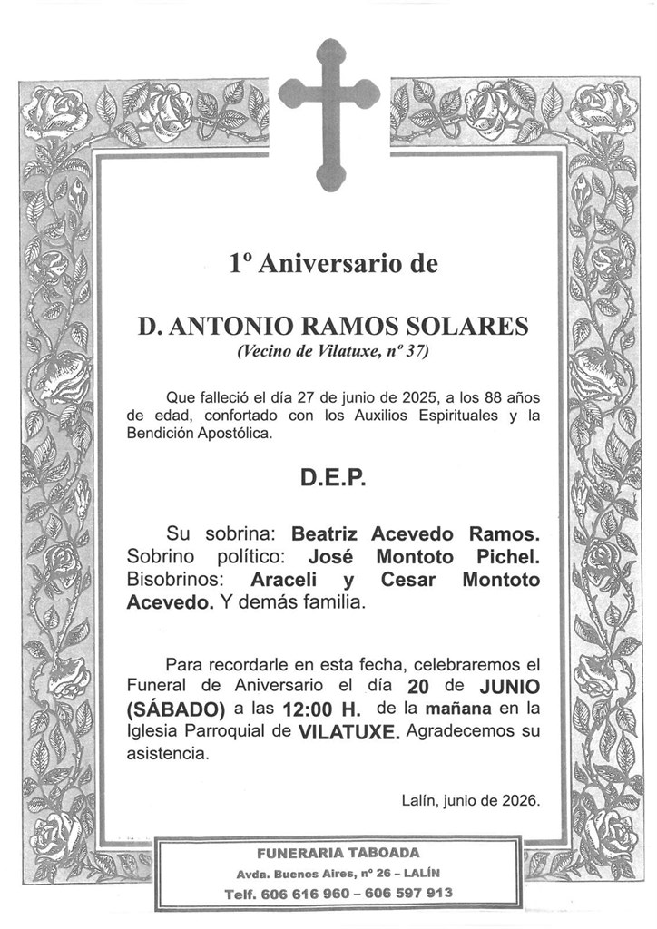 D. ANTONIO RAMOS SOLARES