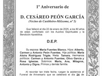 D. CESÁREO PEÓN GARCÍA
