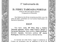 D. FIDEL TABOADA PORTAS