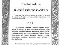 D. JOSÉ COUTO CASTRO