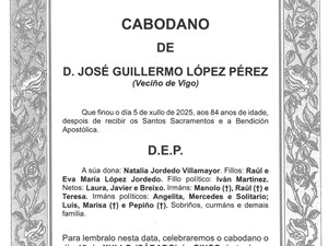 D. JOSÉ GUILLERMO LÓPEZ PÉREZ