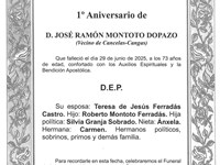 D. JOSÉ RAMÓN MONTOTO DOPAZO