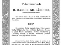 D. MANUEL GIL SÁNCHEZ