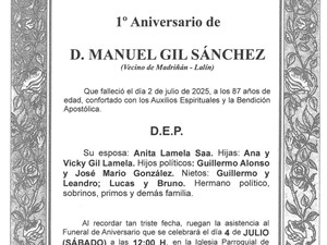 D. MANUEL GIL SÁNCHEZ