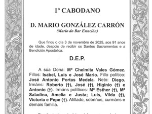 D. MARIO GONZÁLEZ CARRÓN