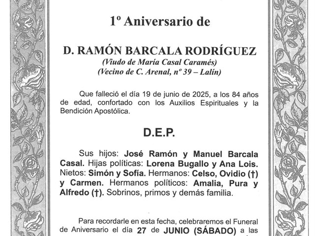 D. RAMÓN BARCALA RODRÍGUEZ
