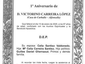 D. VICTORINO CARREIRA LÓPEZ