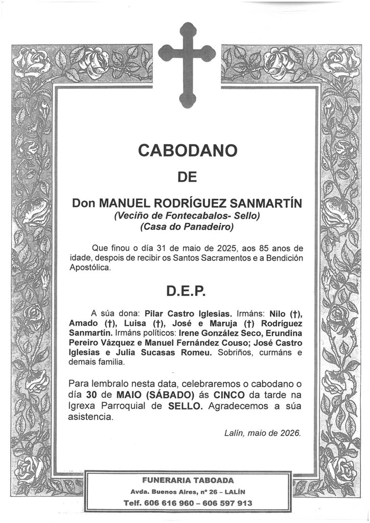 DON MANUEL RODRÍGUEZ SANMARTÍN