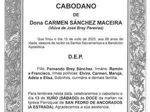 DONA CARMEN SÁNCHEZ MACEIRA
