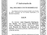 DÑA. DOLORES COUTO RODRIGUEZ