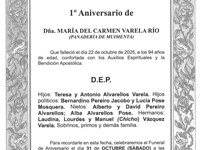 Dña. MARÍA DEL CARMEN VARELA RÍO