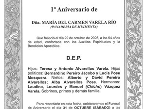 Dña. MARÍA DEL CARMEN VARELA RÍO