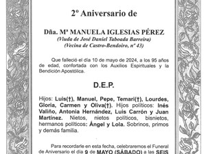 DÑA. MARÍA MANUELA IGLESIAS PÉREZ