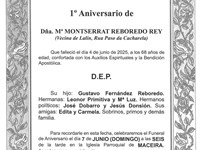 DÑA. MARÍA MONTSERRAT REBOREDO REY