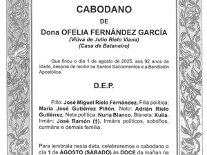 DÑA. OFELIA FERNÁNDEZ GARCÍA