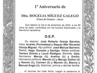 DÑA. ROGELIA MÍGUEZ GALEGO