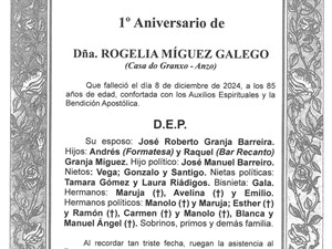 DÑA. ROGELIA MÍGUEZ GALEGO