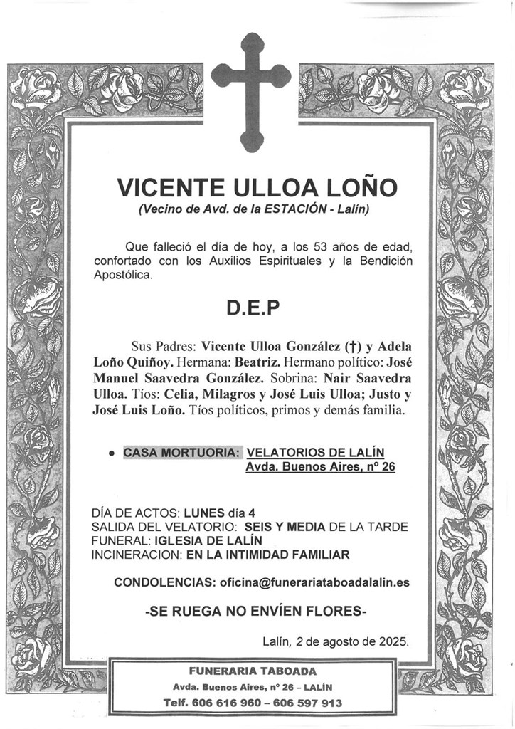 Foto principal VICENTE ULLOA LOÑO