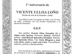 VICENTE ULLOA LOÑO